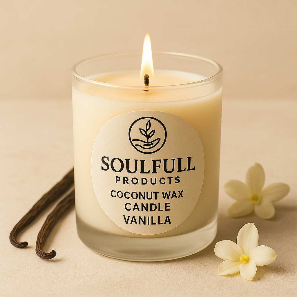 Vanilla Coconut Wax Candle