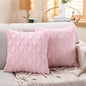 18"x18" Throw Pillow FULL set of cover and insert  Wide Variety of Colors reversable