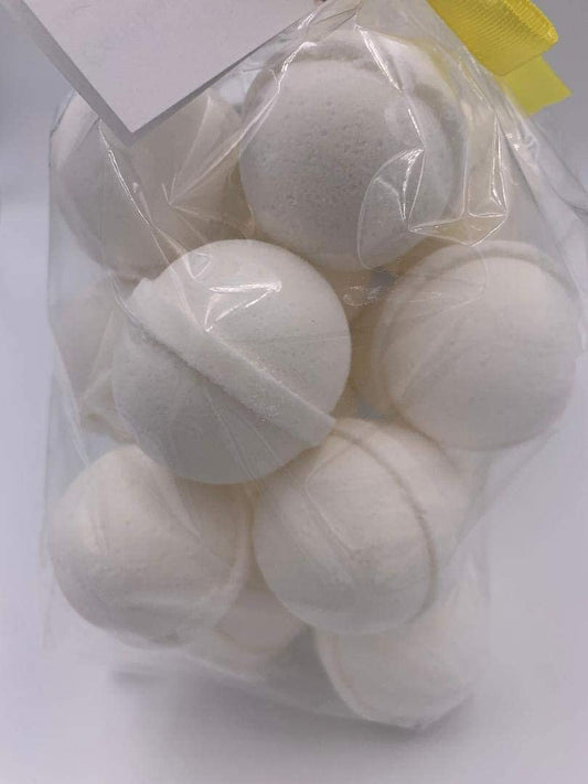 14 bath bombs 1 oz each (Orange Blossom & Honey) gift bag bath fizzies, great for kids, shea, cocoa, 7 ultra rich oils