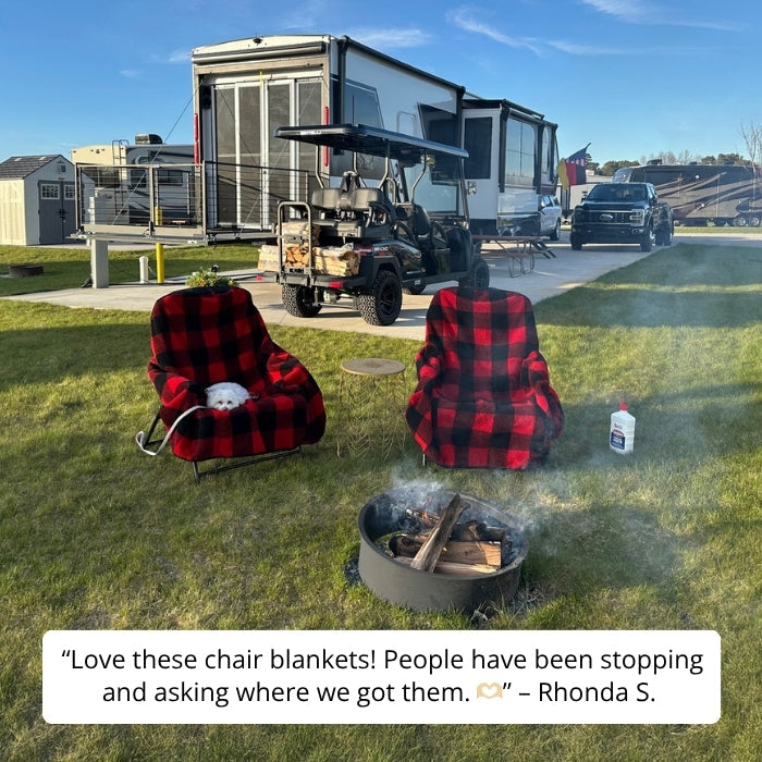 The Outdoor Cozy Chair Blanket