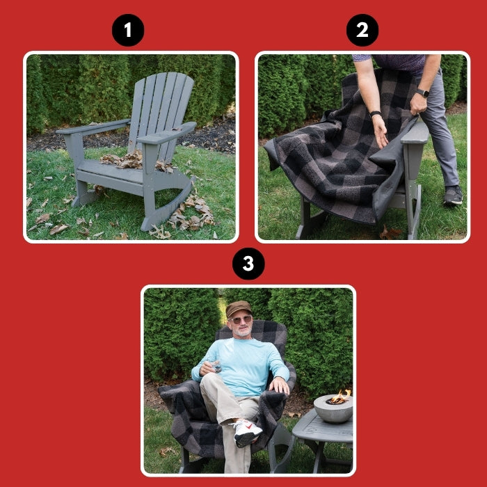 The Outdoor Cozy Chair Blanket