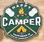 Finished - Camping Marshmallow Sticks Door Hanger Sign