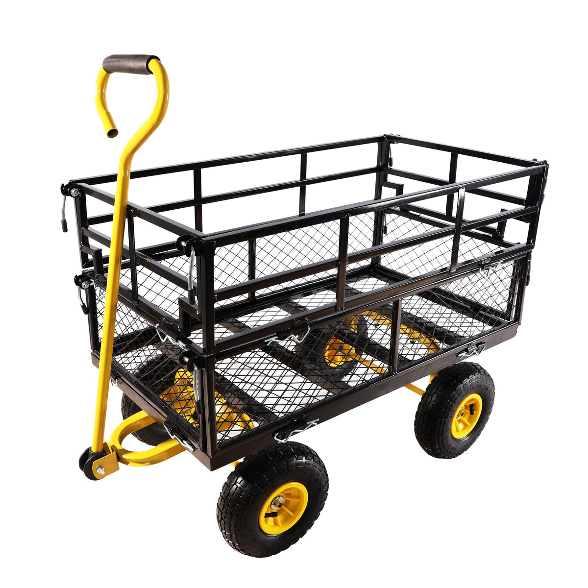 Wagon Cart Garden Cart Trucks Make Transporting Firewood Easier