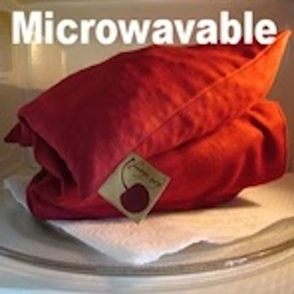 Square Pillow in Blue Denim