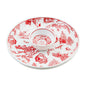 Christmas Red Toile Chip & Dip Set