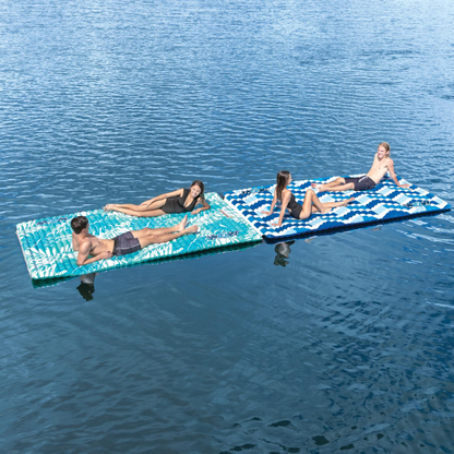 WOW Watersports Teal Palm Leaves Water Walkway