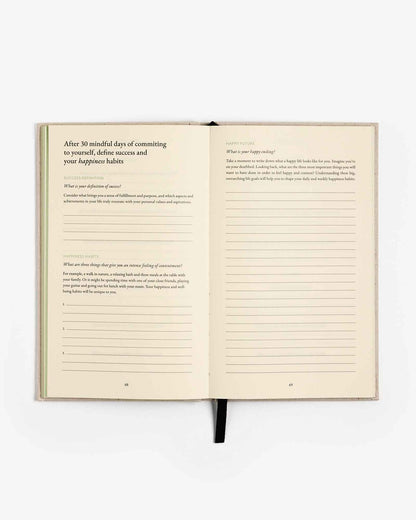 The Three Question Journal - Green