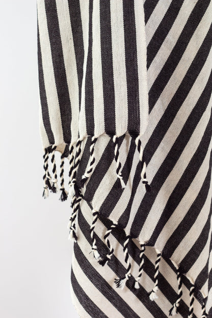 Zebra Cotton Linen Towel