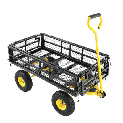 Wagon Cart Garden Cart Trucks Make Transporting Firewood Easier