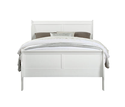 Louis Philippe Sleigh Style Bed