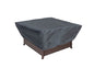 Fire Pit Cover Square 42"-48" - 49''Wx49''Dx12''H - Mercury
