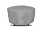Premium Heavy-Duty Round Fire Table Cover, Platinum Series, 36.5'Dia'x25''H
