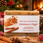 Natural Goat Milk Soap | Cinnamon Sugar Cranberry Seed Exfoliating Scrub