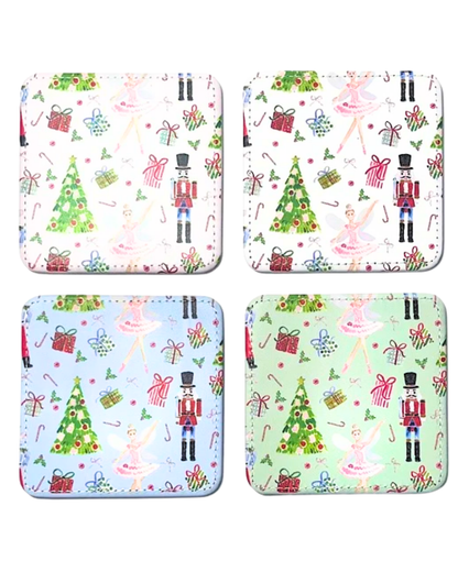 Nutcracker Ballet Coasters, Set of 4