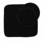 Cook & Clean Bundle 100% Cotton Dish Drying Mat 16" x 18.5", (2) 100% Cotton Pot Holders