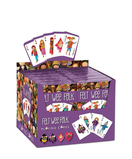 Felt Wee Folk Playing Cards