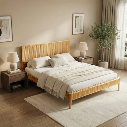 Bosk Solid Wood Bed Frame
