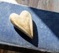 3" Gold Heart Accent