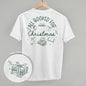 All Booked For Christmas Wreath (Back Print)