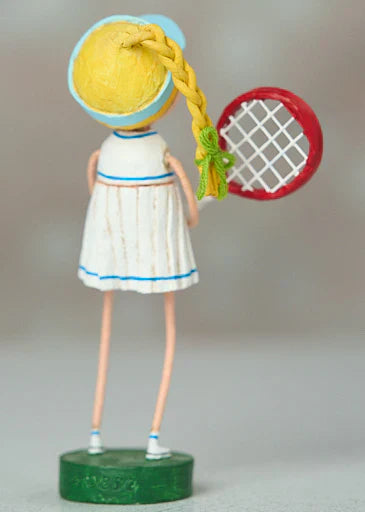 Courtney Tennis Player Figuine by Lori Mitchell