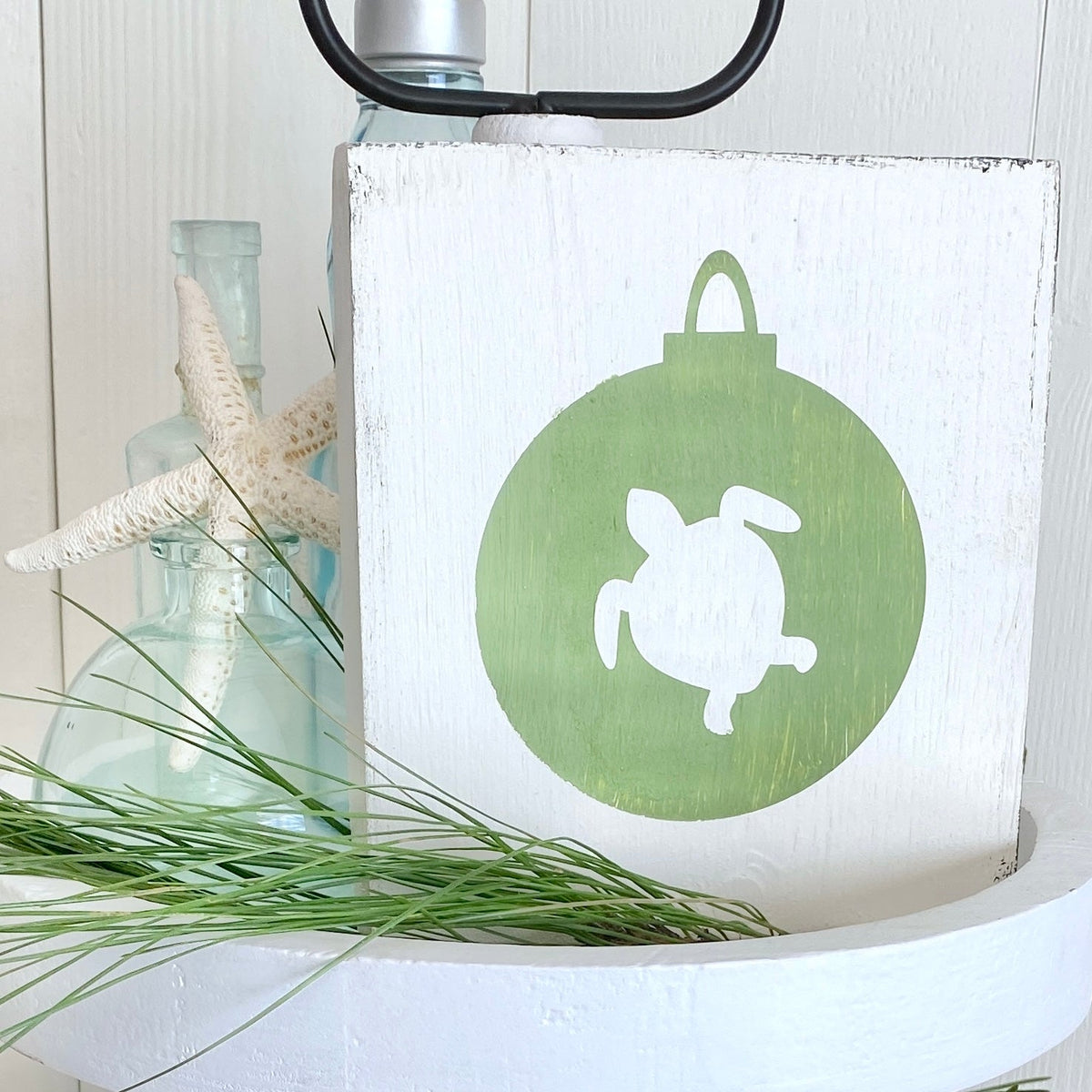 Sea Turtle Ornament Sign