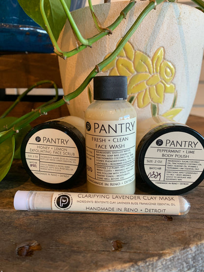 Fresh + Clear Face Wash | Honey + Jojoba Facial Cleanser