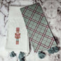 Nutcracker Tea Towel Pink