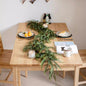 Evergreen Fern Garland and Wreath