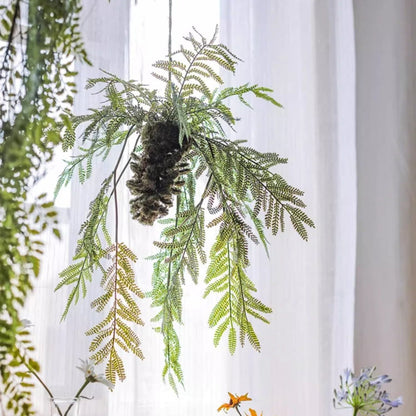 Artificial Fern Hanging Ball Decoration