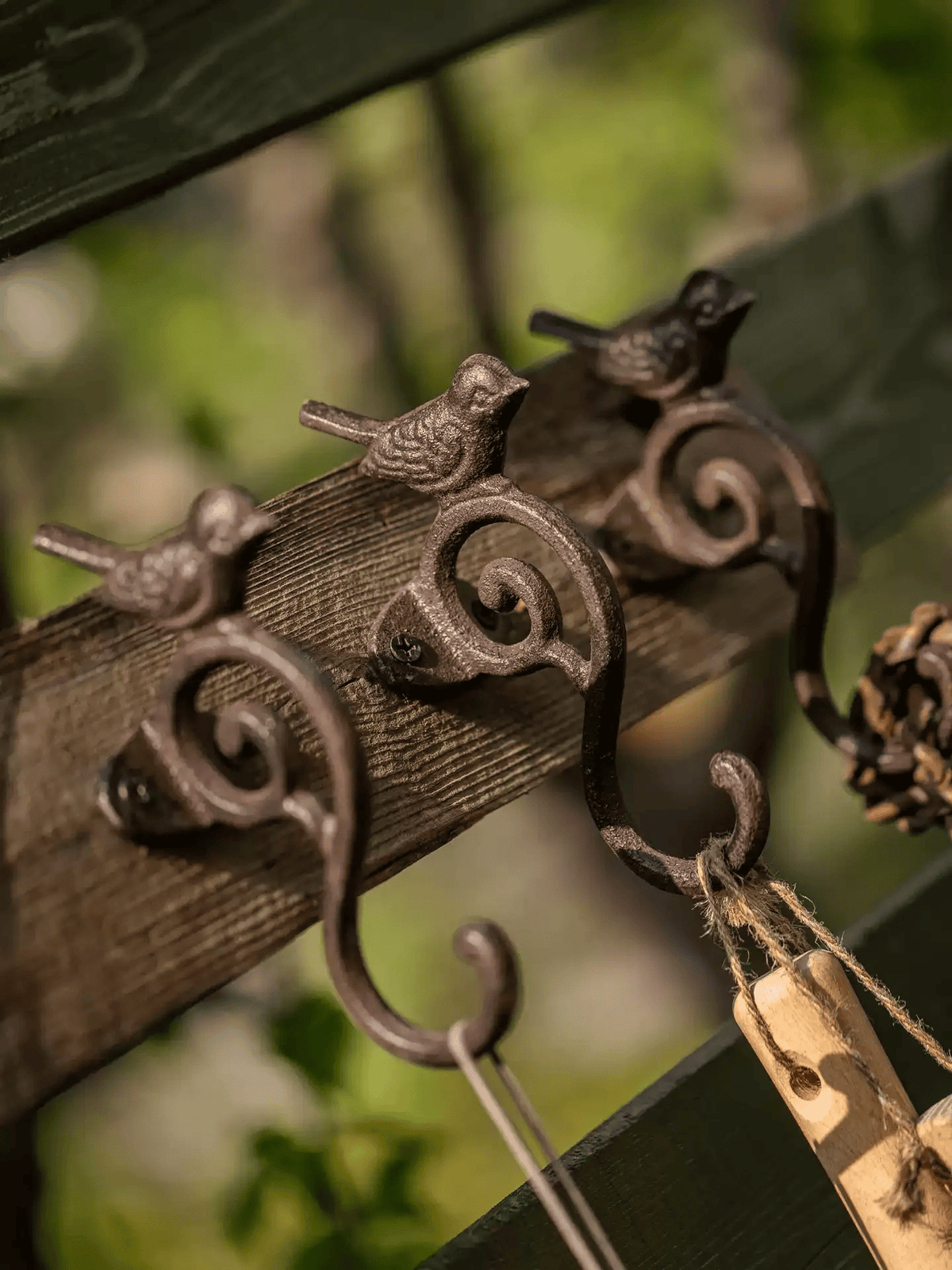 Perched Bird Decorative Hanging Hook