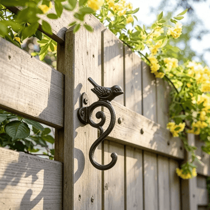 Perched Bird Decorative Hanging Hook
