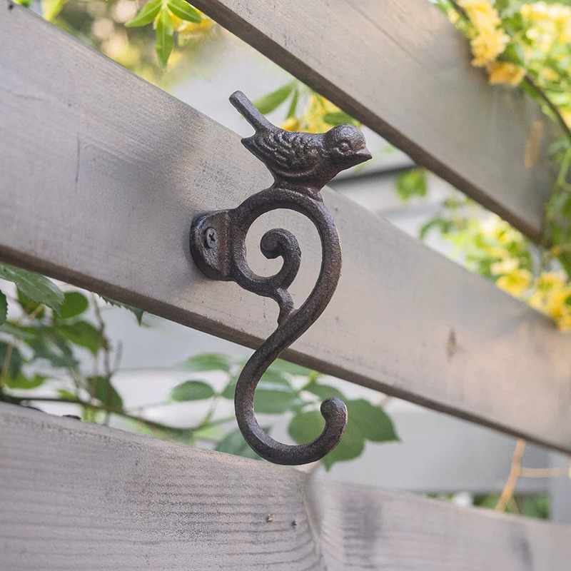 Perched Bird Decorative Hanging Hook