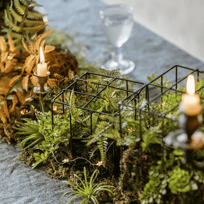 Woodland Cube Garden Accent
