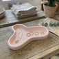 Jesmonite Clover Trinket Tray | Handcrafted Jewelry Dish