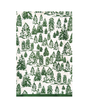 Winter Forest Double-Sided Tea Towel