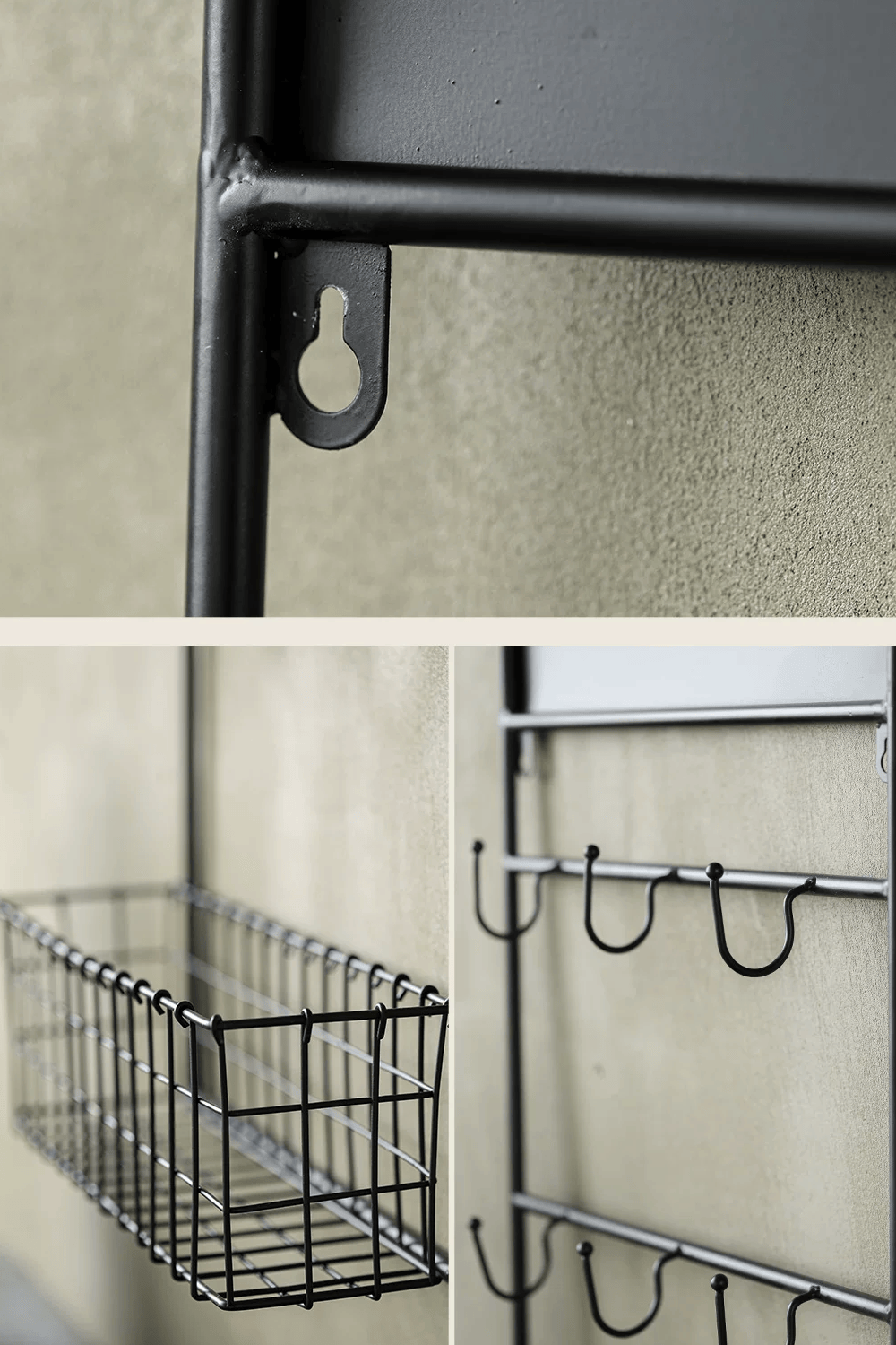 Industrial Garden Tool Storage Rack