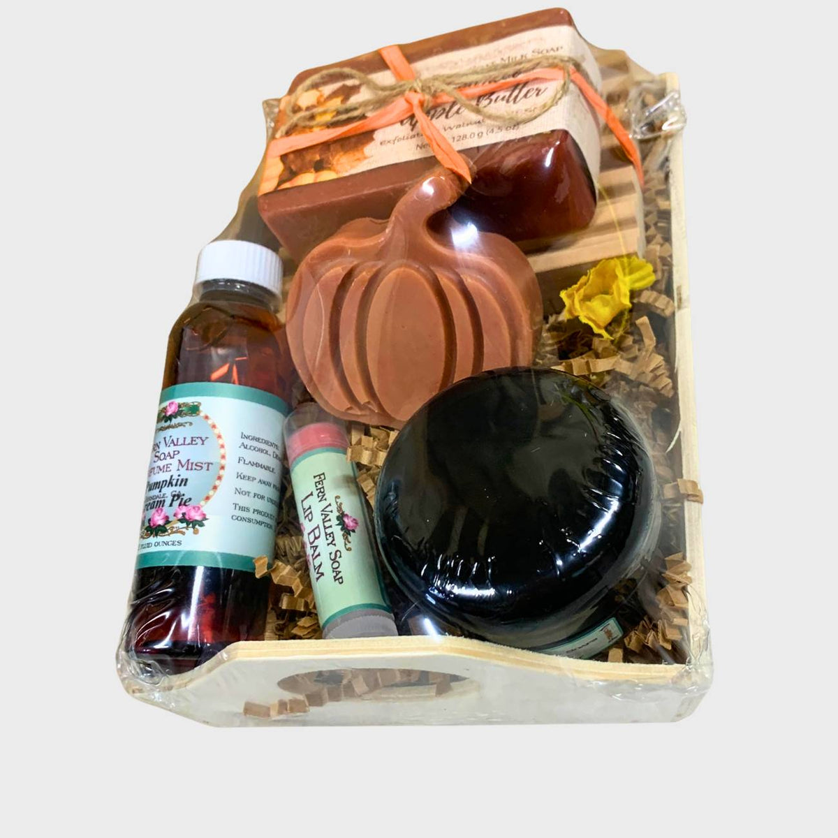 Handmade Goat Milk Soap + Body Butter & Perfume | Pumpkin Patch Gift Crate