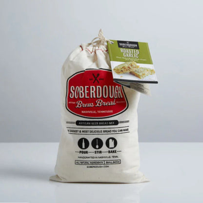 Roasted Garlic Flavor Soberdough Brew Bread Baking Kit