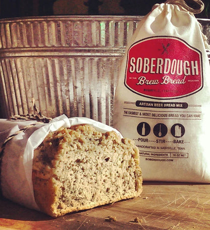 Roasted Garlic Flavor Soberdough Brew Bread Baking Kit