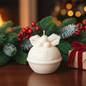 Round Bell Christmas Candle | Holiday Decor