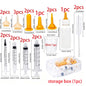 23 Pet Feeding Sets: Contains 50 ml Bottle and Syringe, Nipple, Measuring Cup, Cleaning Brush, Suitable for Puppies and Kittens