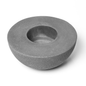 Concrete Semi-Round Fire Pit
