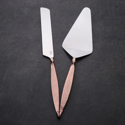 TWISTED URBAN CAKE SERVING 2 PC. SET