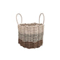 Brown, Tan, Light Tan Ombre Rope Basket