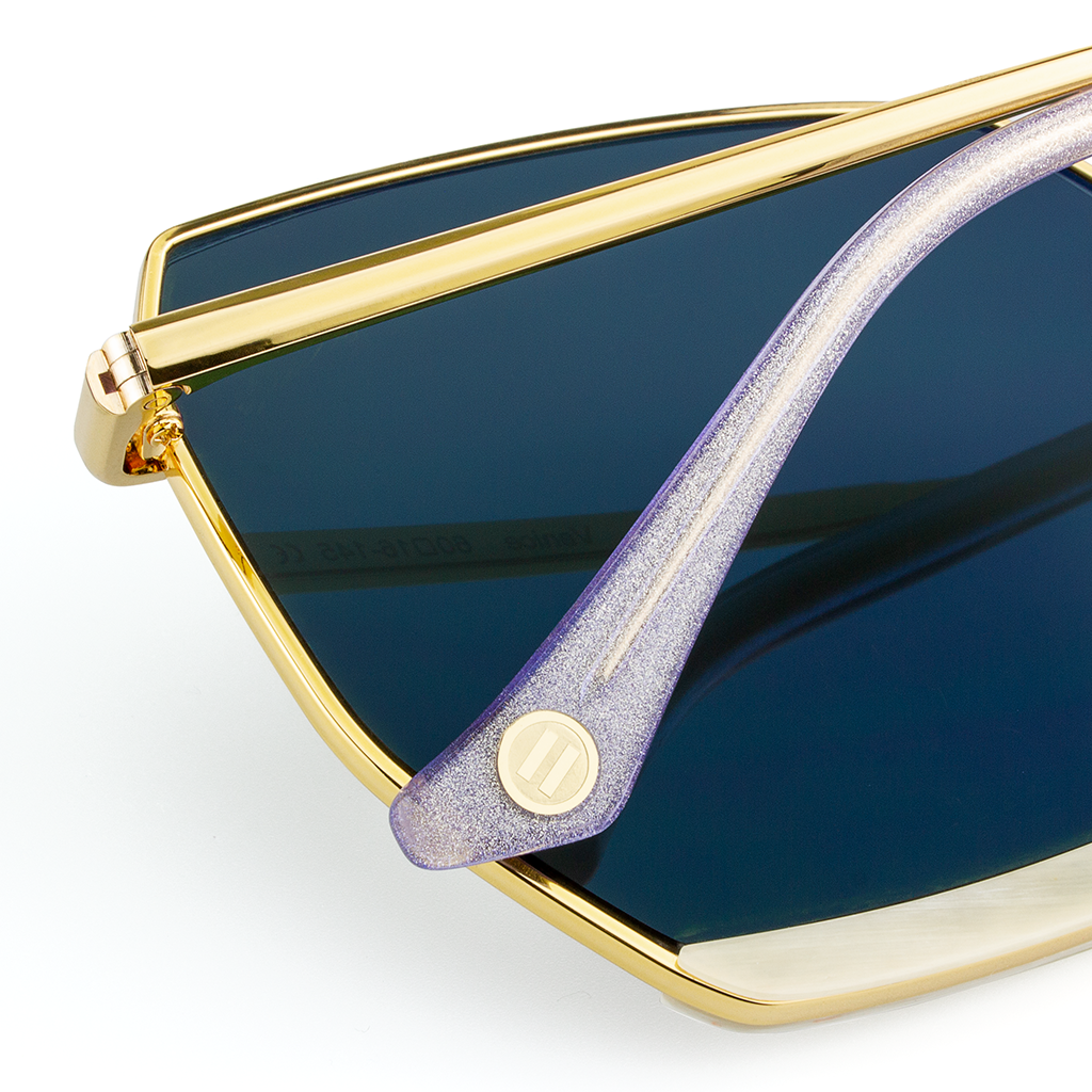 Venice - Metal & Wood Sunglasses