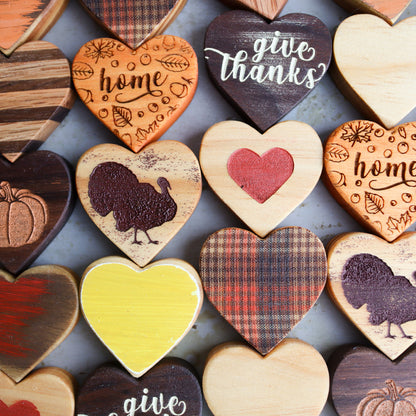 Heart-Shaped Mystery Boxes :: Thanksgiving Edition