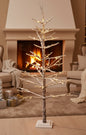 59" Paper tree with Warm LED Twinkling Lights