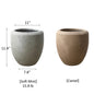 Comtemporary Swirl Planter