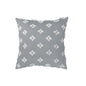 20''x20'' tufted floral 100% cotton throw pillow | 7 colors textured daisy stitch design | boho chic couch & bedroom accent | insert included