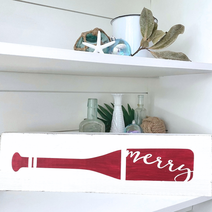 Merry Oar Sign